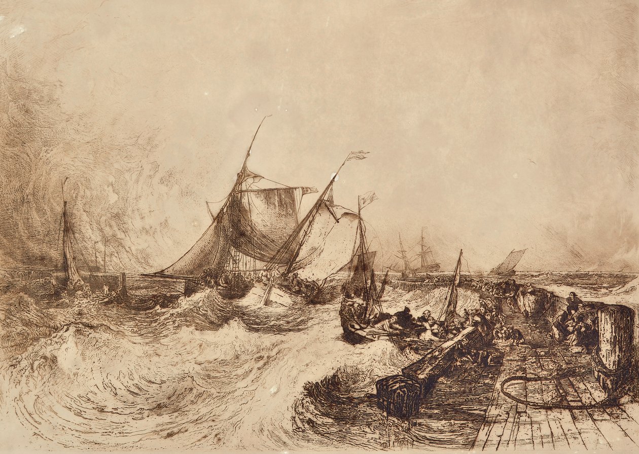 Puerto de Calais de Francis Seymour Haden