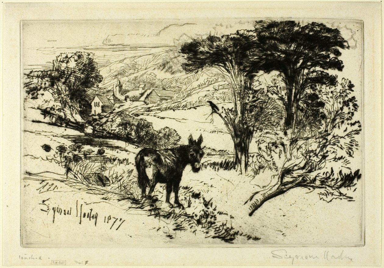 Granja Challow de Francis Seymour Haden