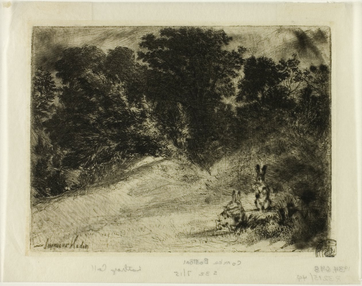 Combe Bottom de Francis Seymour Haden