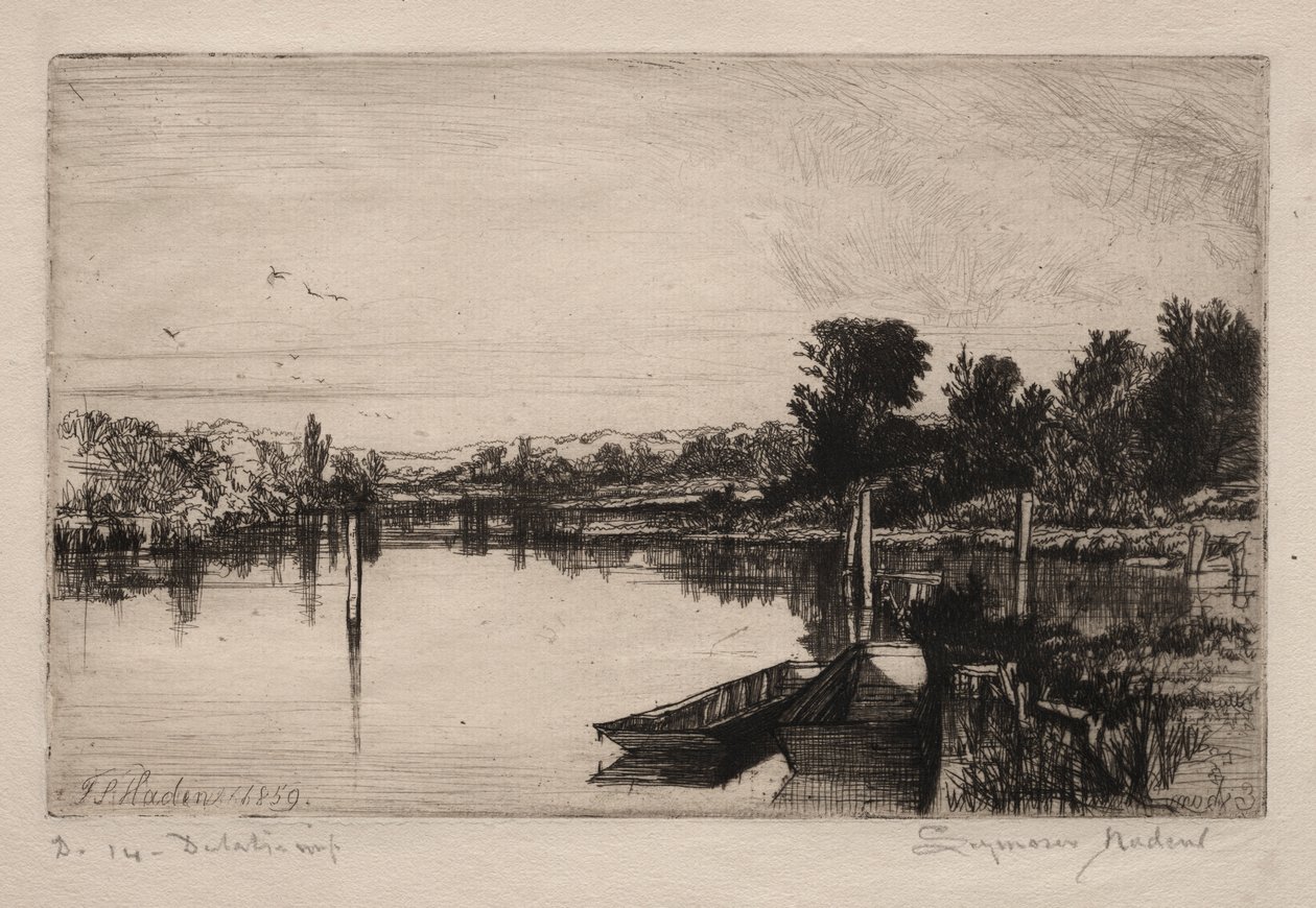 Egham de Francis Seymour Haden