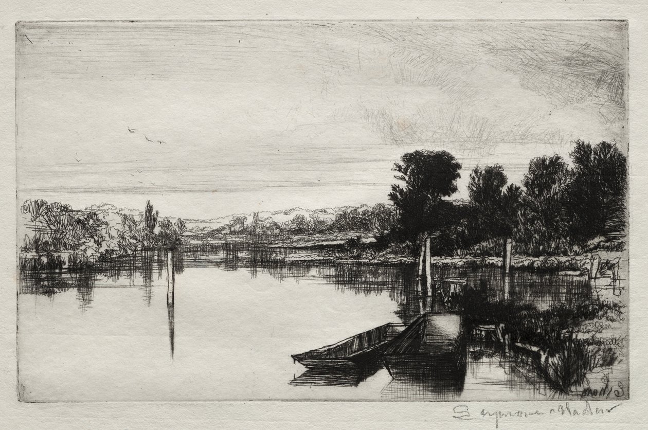 Egham de Francis Seymour Haden