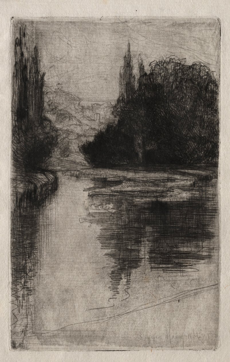 Tarde, 1864 de Francis Seymour Haden