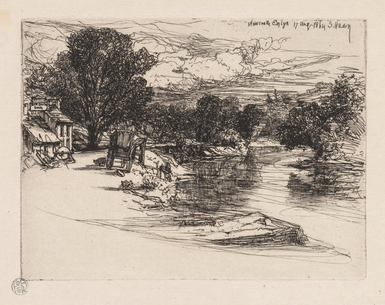 Casa de los Smyth de Francis Seymour Haden