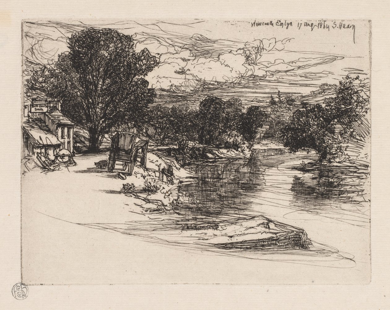 Casa de los Smyth de Francis Seymour Haden