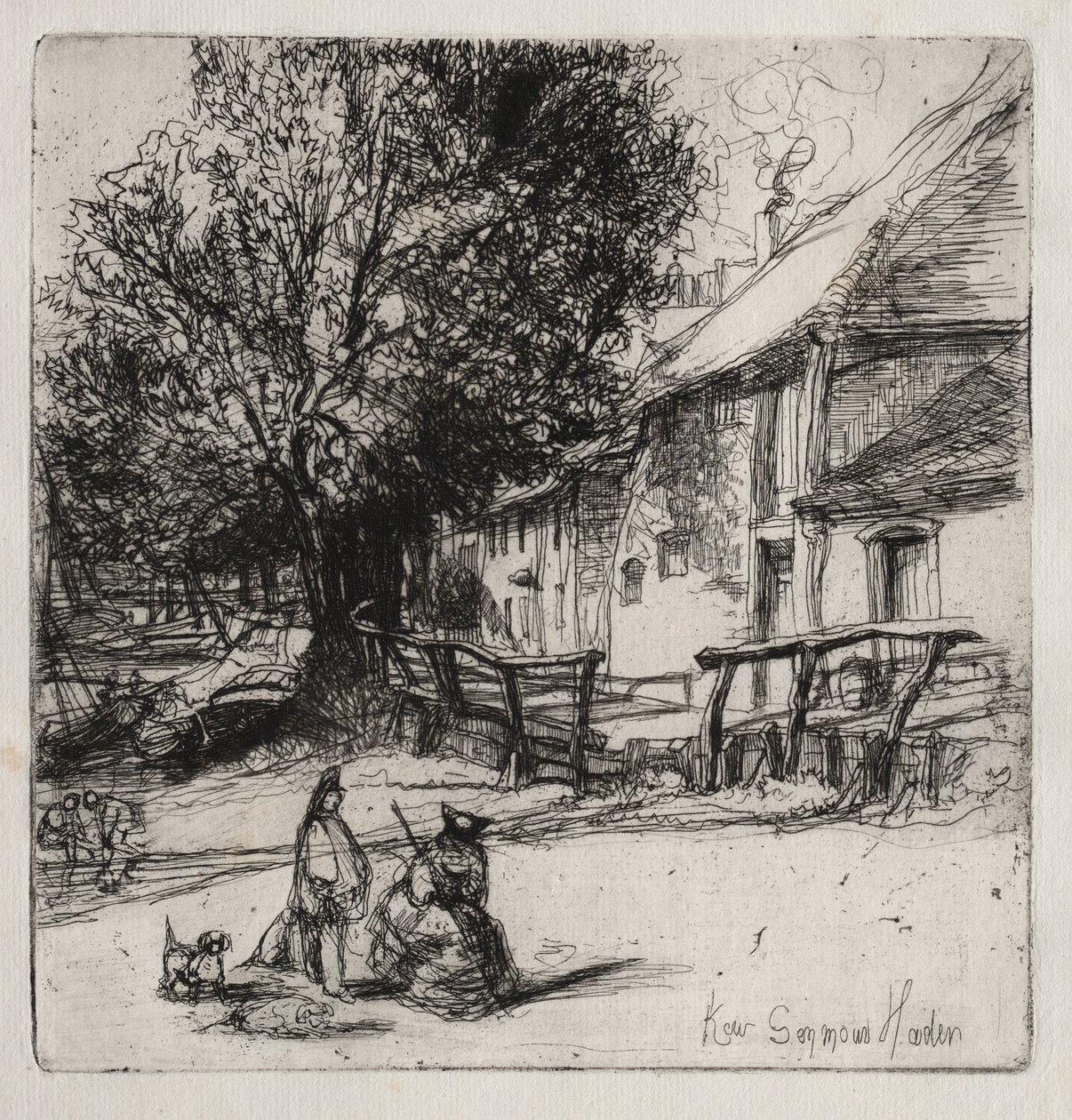 Lado de Kew de Francis Seymour Haden