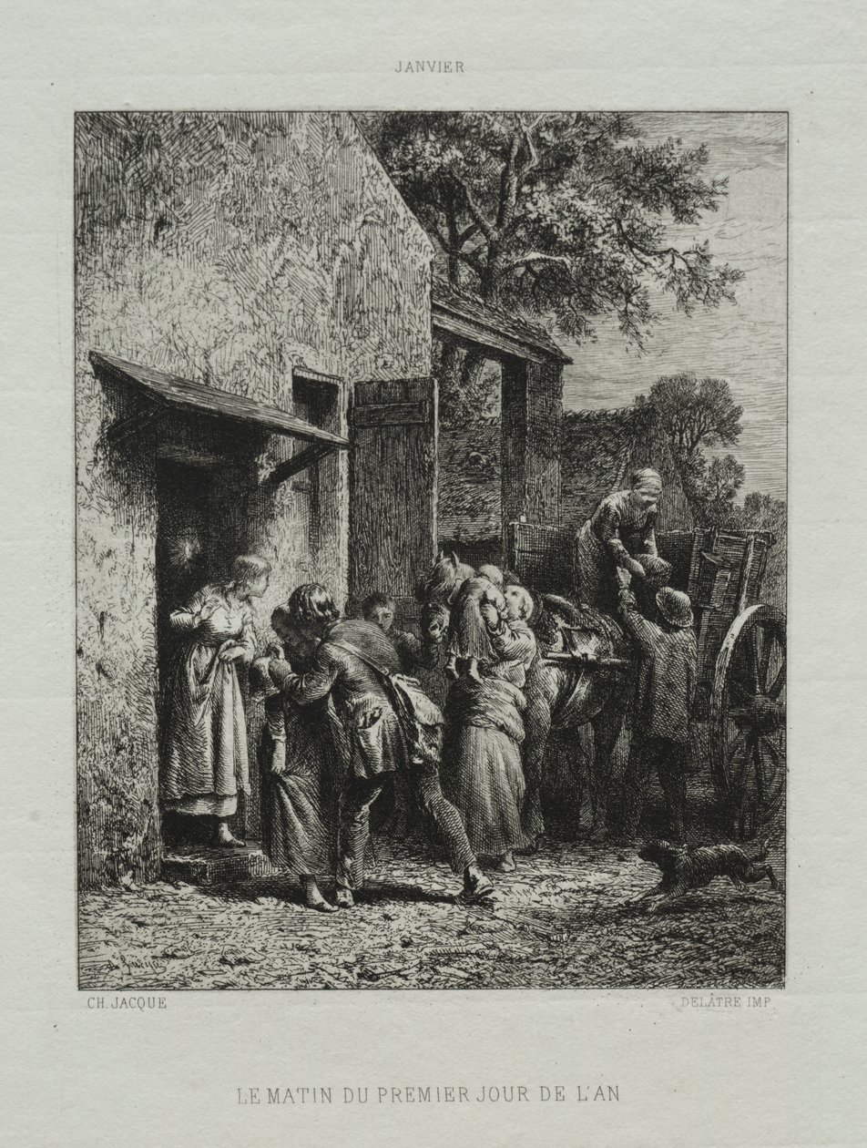 La mañana del primer día del año de Francis Seymour Haden