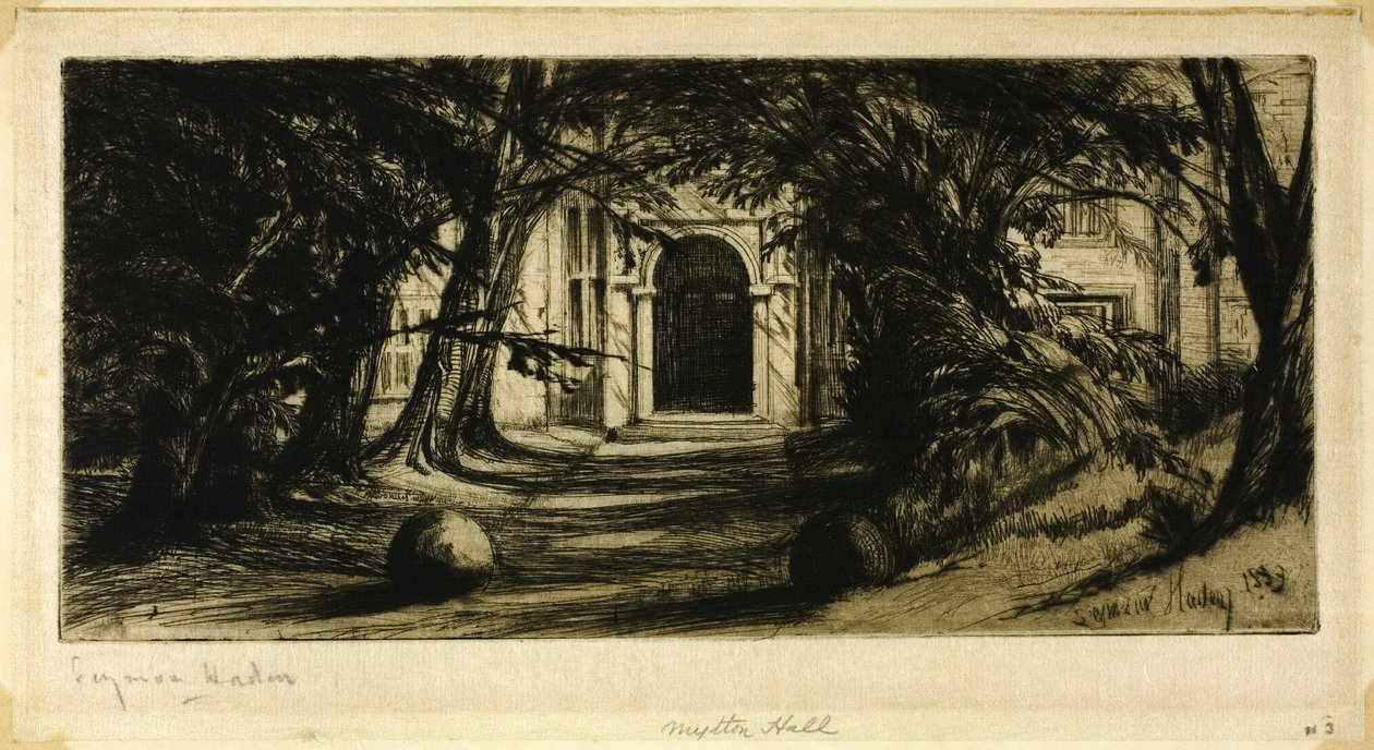 Mytton Hall de Francis Seymour Haden