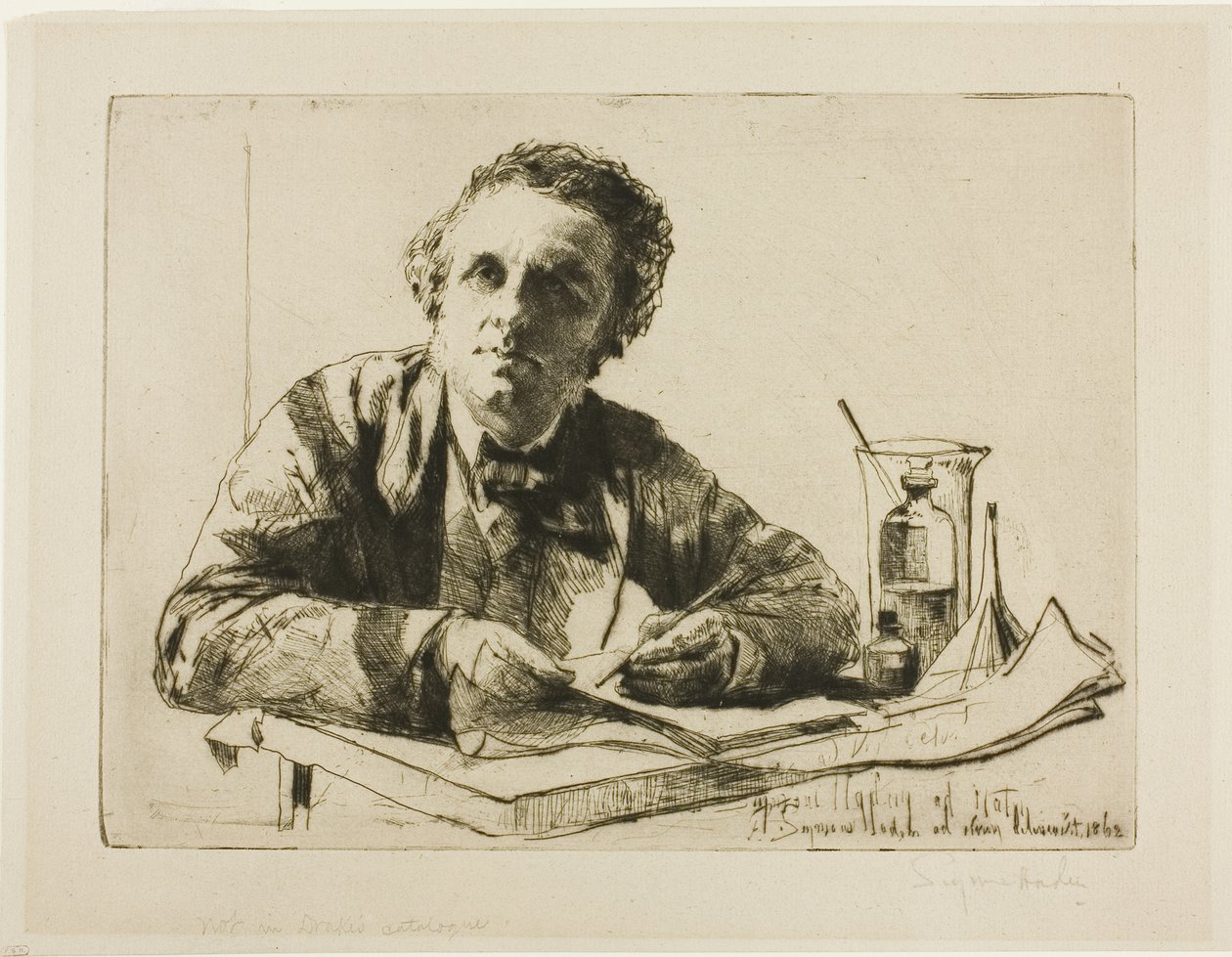 Retrato de Francis Seymour Haden, No. 2 de Francis Seymour Haden