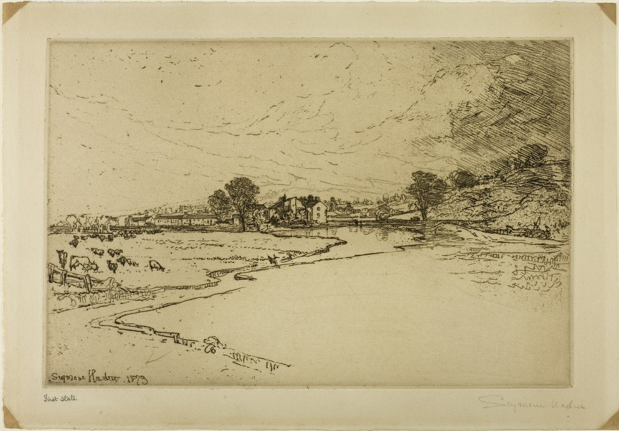 Abadía de Sawley de Francis Seymour Haden