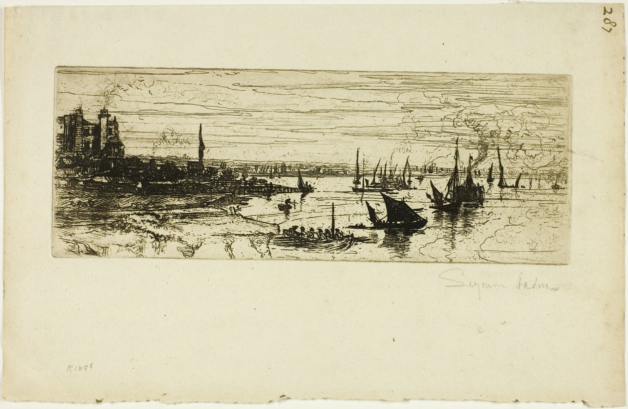 La Posada, Purfleet de Francis Seymour Haden