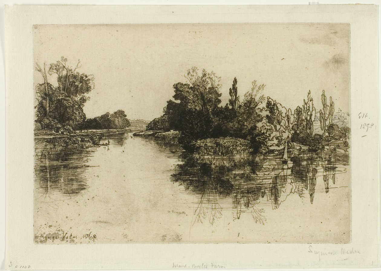 La Isla, Granja Boyles de Francis Seymour Haden