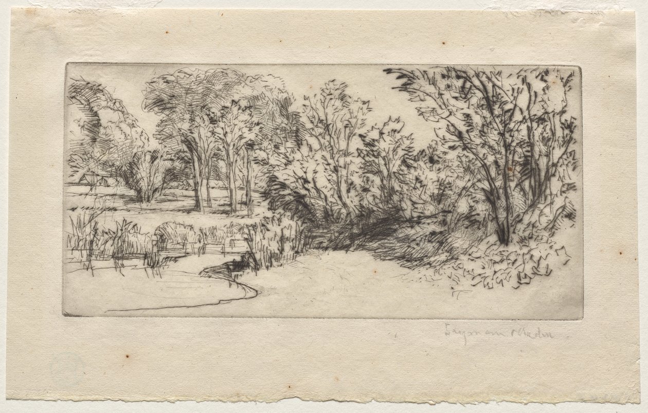 El pequeño Longparish de Francis Seymour Haden