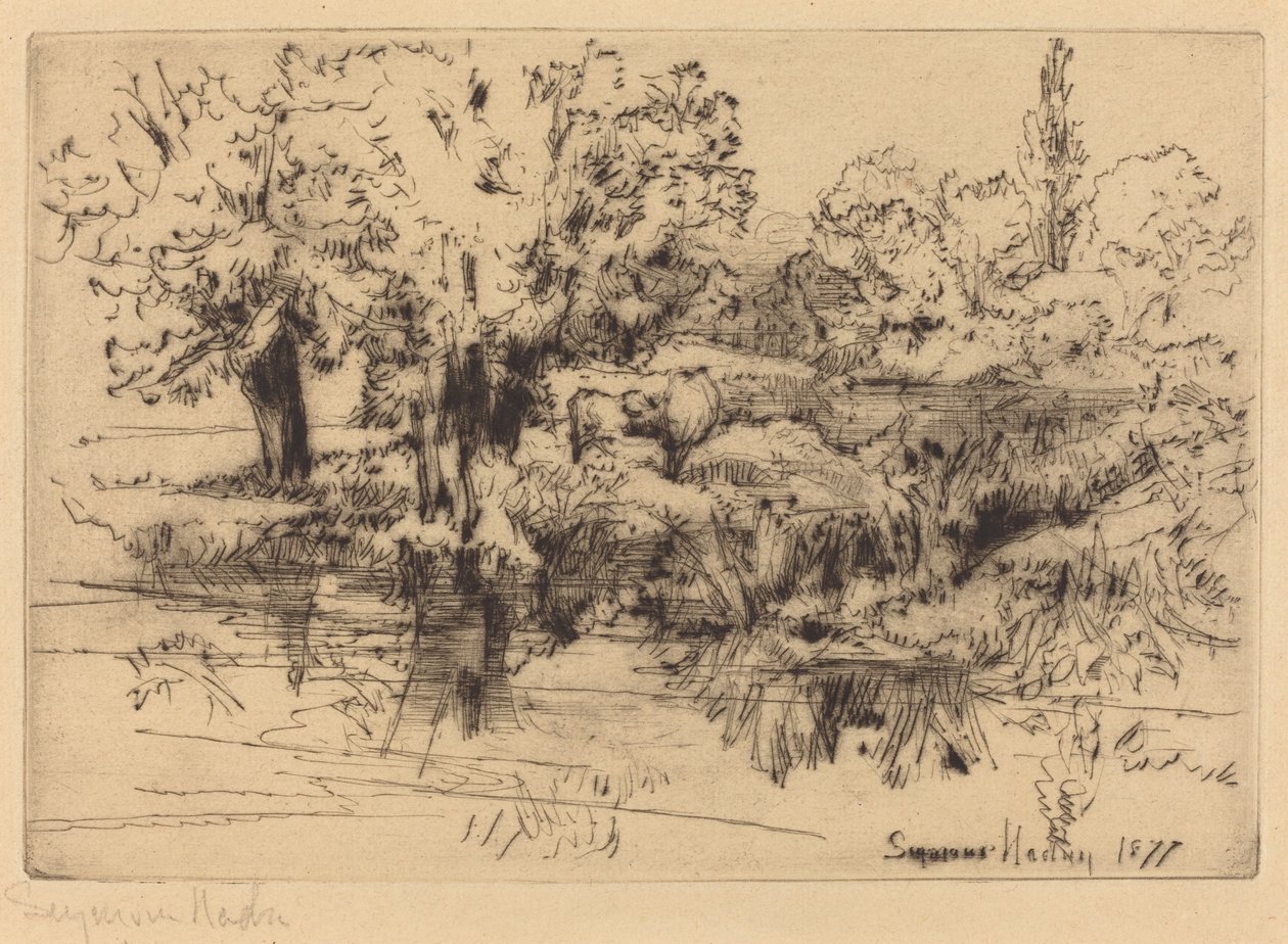 Las tres vacas de Francis Seymour Haden