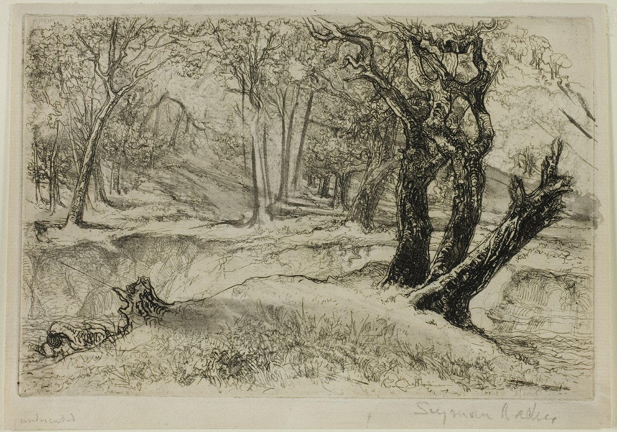 Las tres hermanas de Francis Seymour Haden