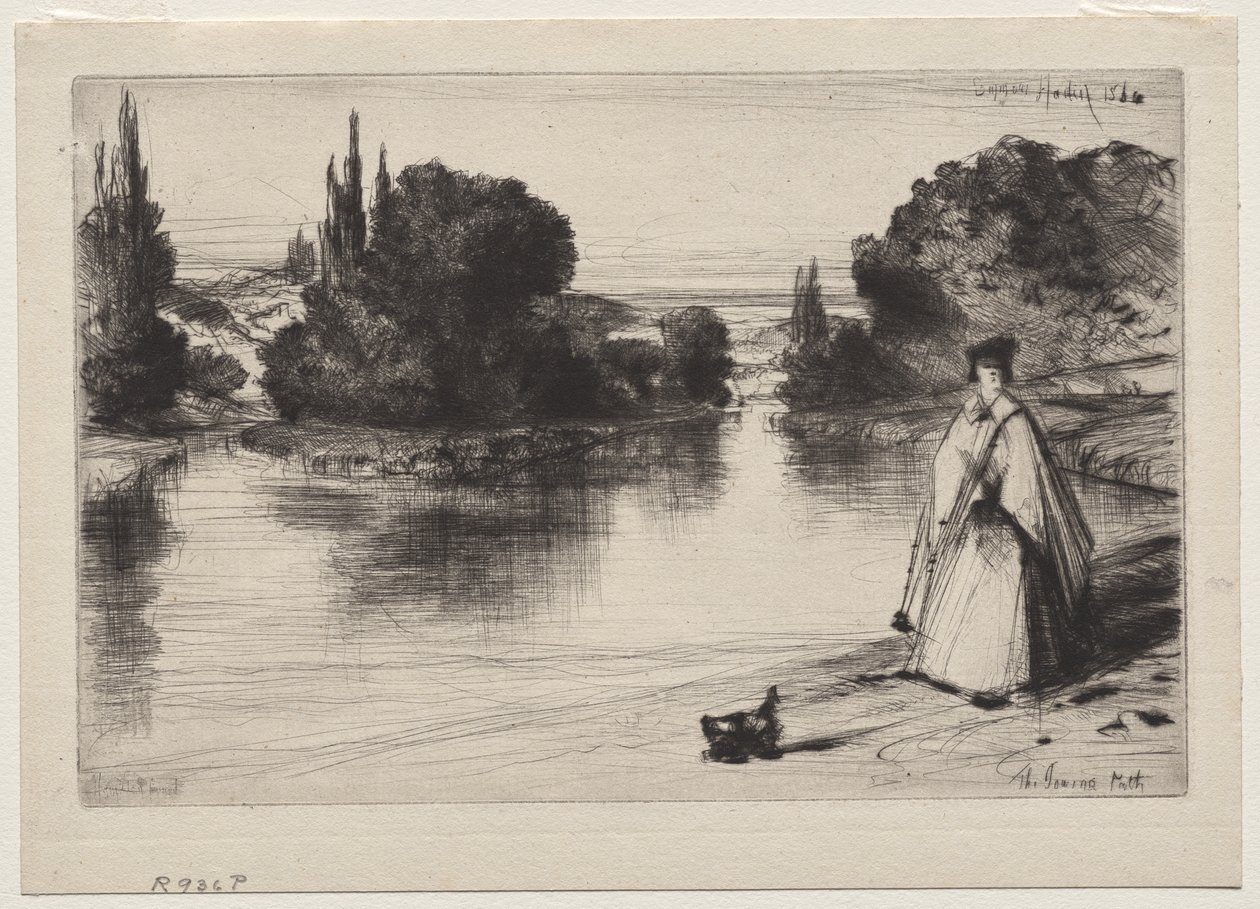 El Camino de Remolque de Francis Seymour Haden
