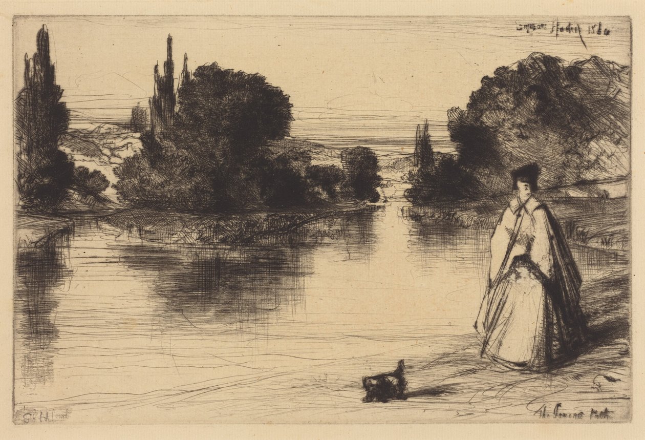 El camino de sirga de Francis Seymour Haden