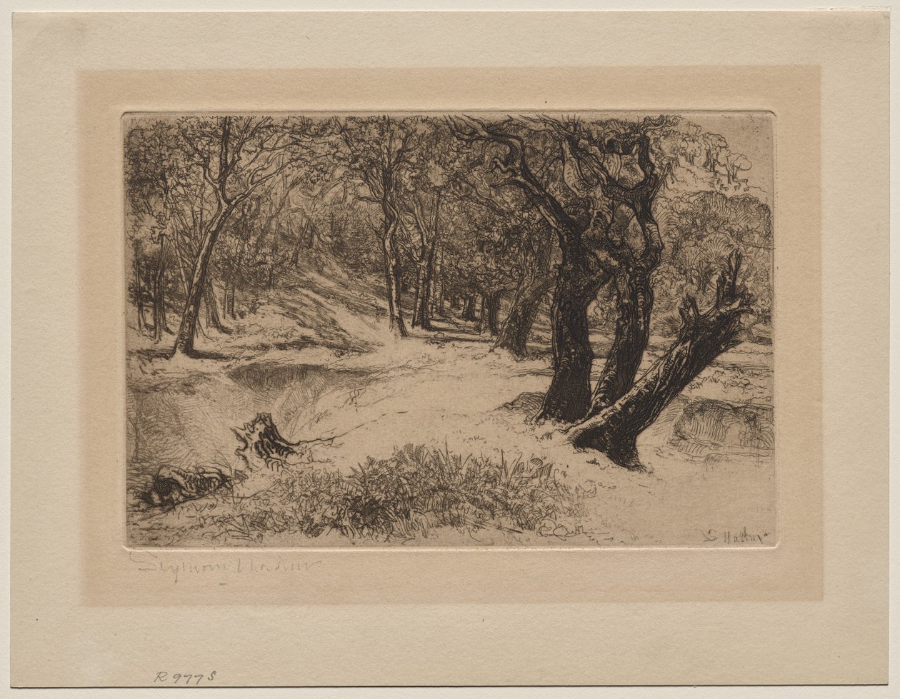 Tres hermanas de Francis Seymour Haden