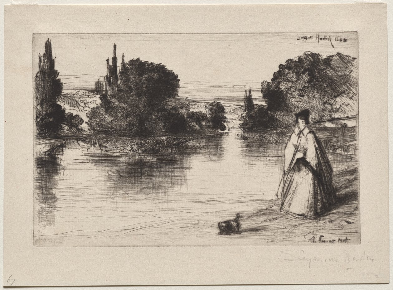 Camino de Remolque de Francis Seymour Haden