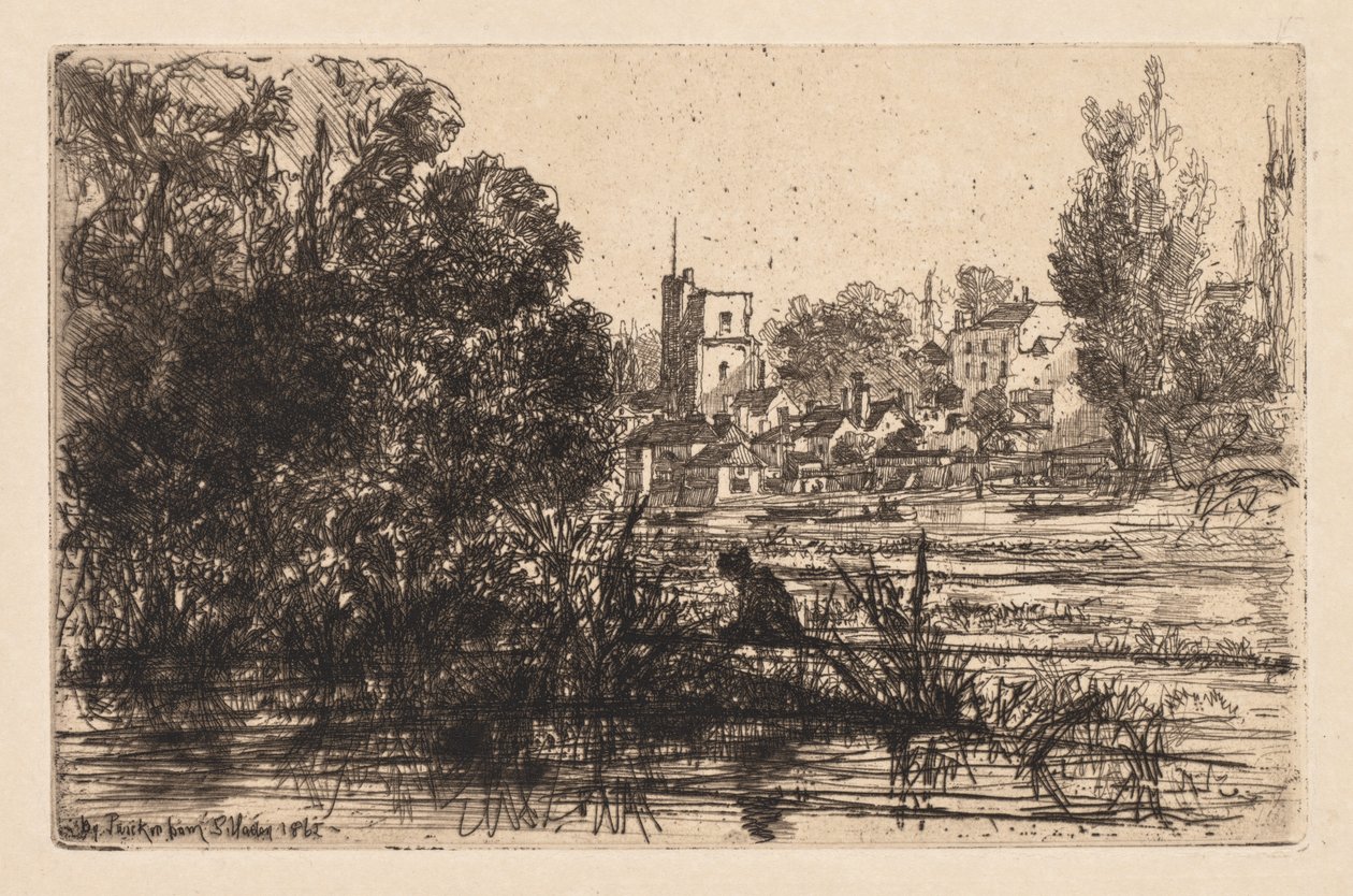 Iglesia de Twickenham de Francis Seymour Haden