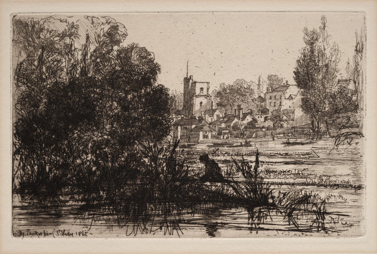 Iglesia de Twickenham de Francis Seymour Haden