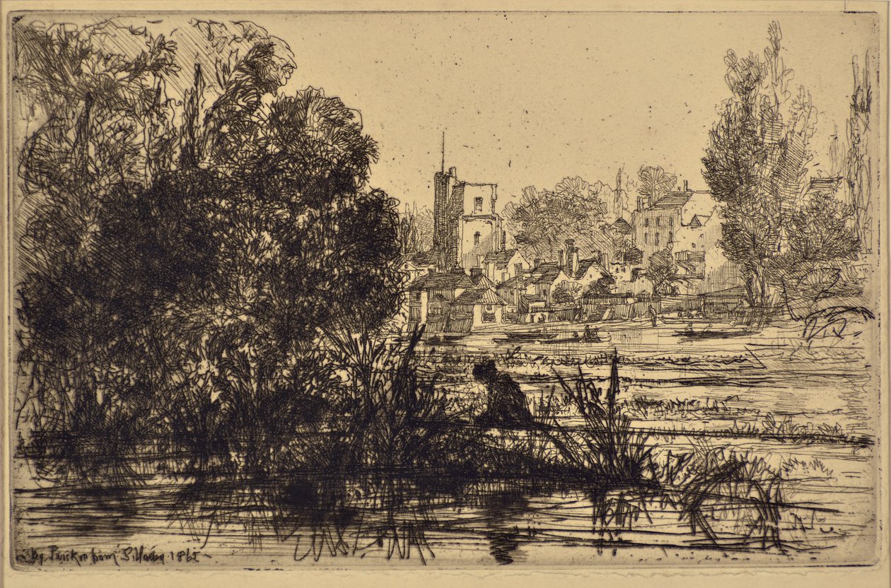 Iglesia de Twickenham de Francis Seymour Haden