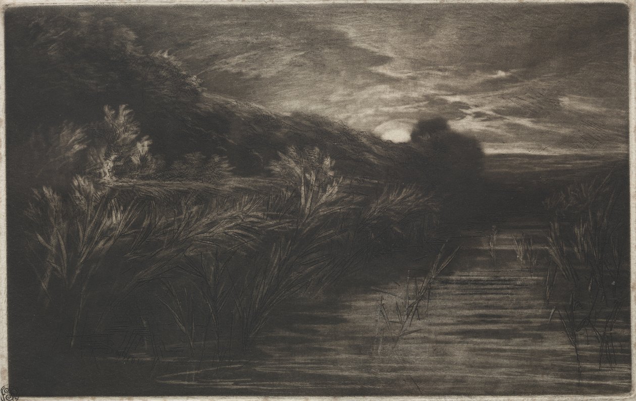 Winchelsea Canal de Francis Seymour Haden