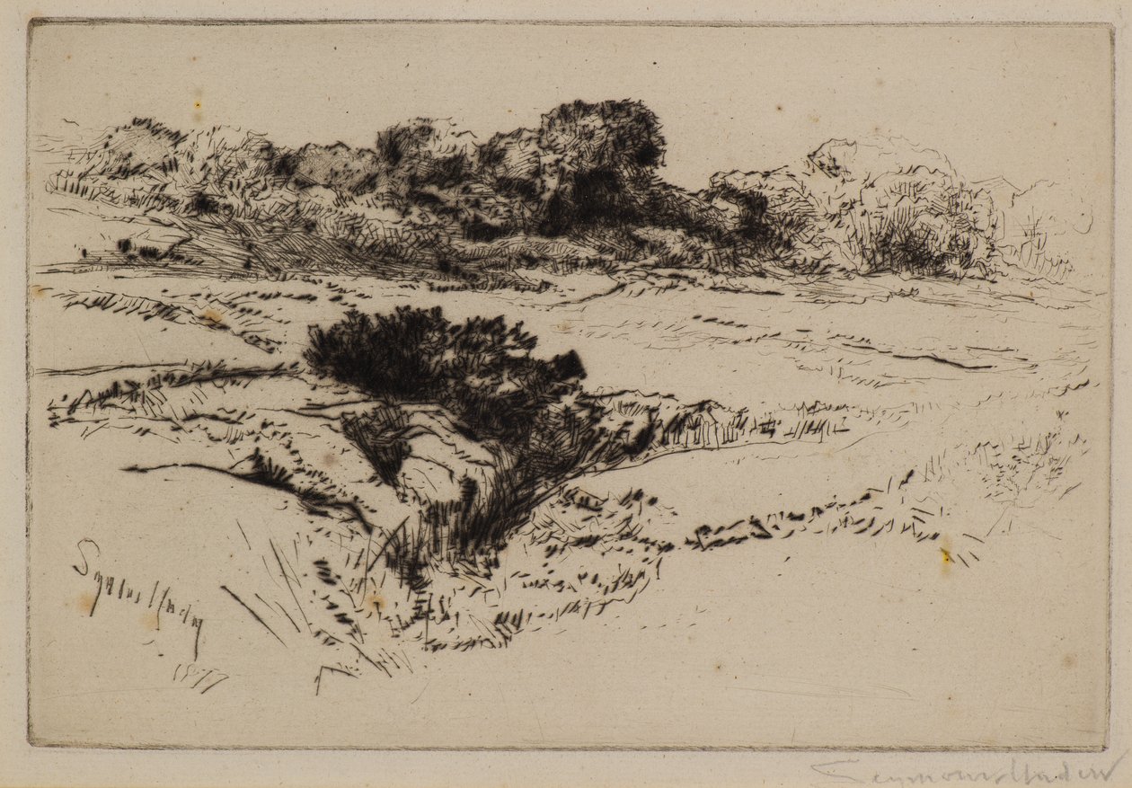 Colina del Molino de Viento No.2 de Francis Seymour Haden