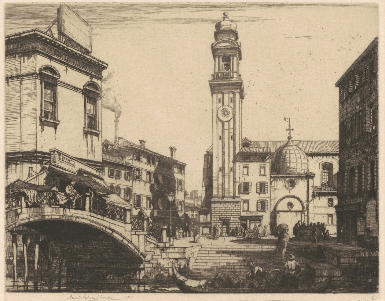 S.S. Apostoli, Venecia de Francis Sydney Unwin