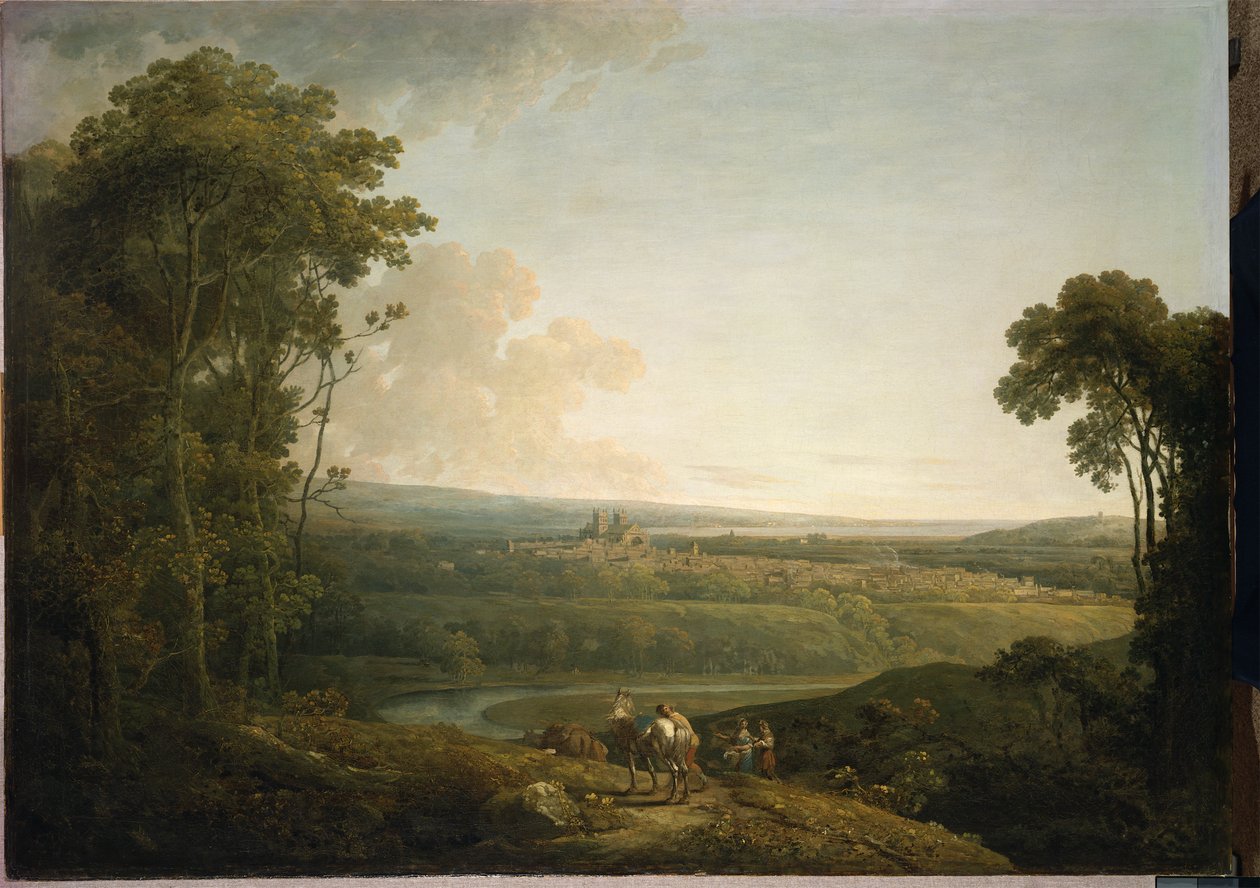 Exeter desde Exwick de Francis Towne