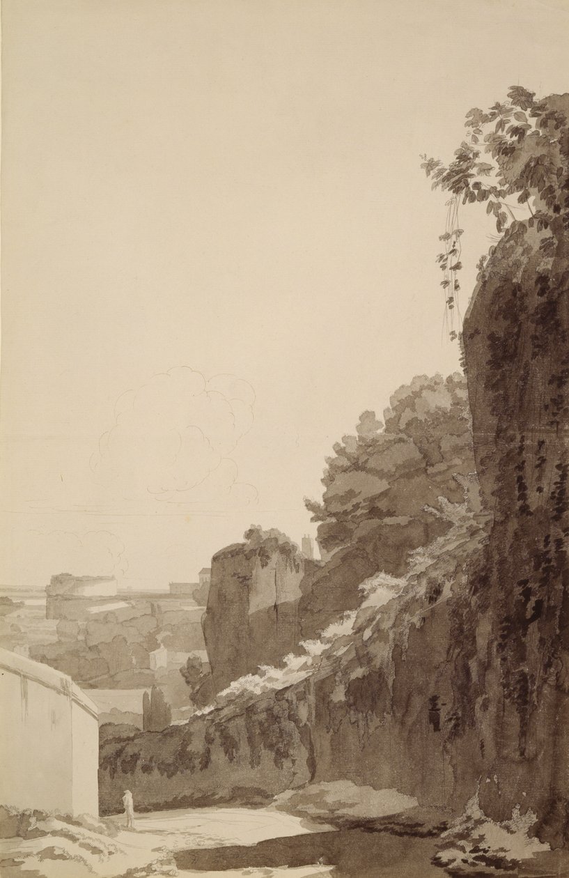 Los Baños de Caracalla de Francis Towne
