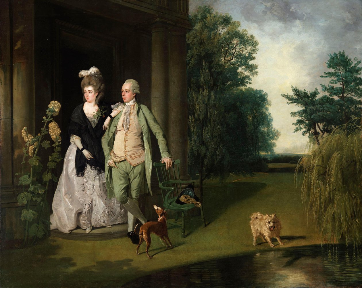 Retrato del señor y la señora Richardson de Francis Wheatley