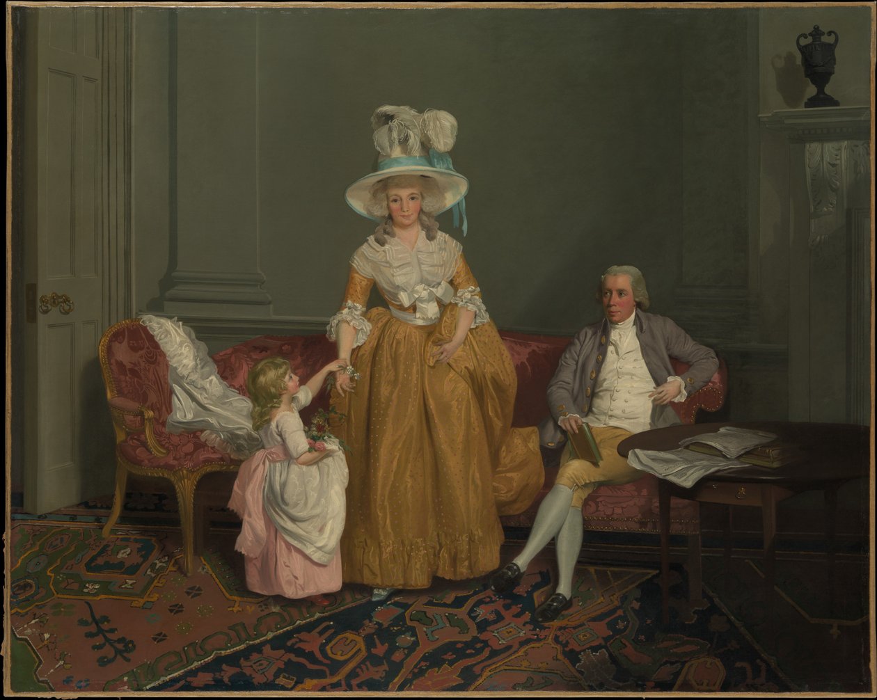 La familia Saithwaite de Francis Wheatley