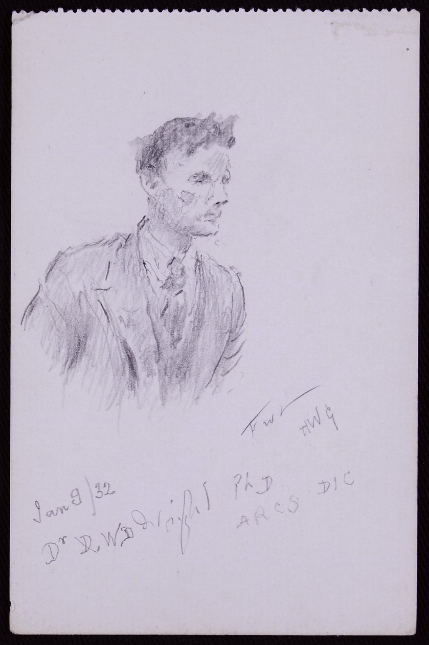 Retrato del Dr. DWD Wright de Francis Wilfred Lawson