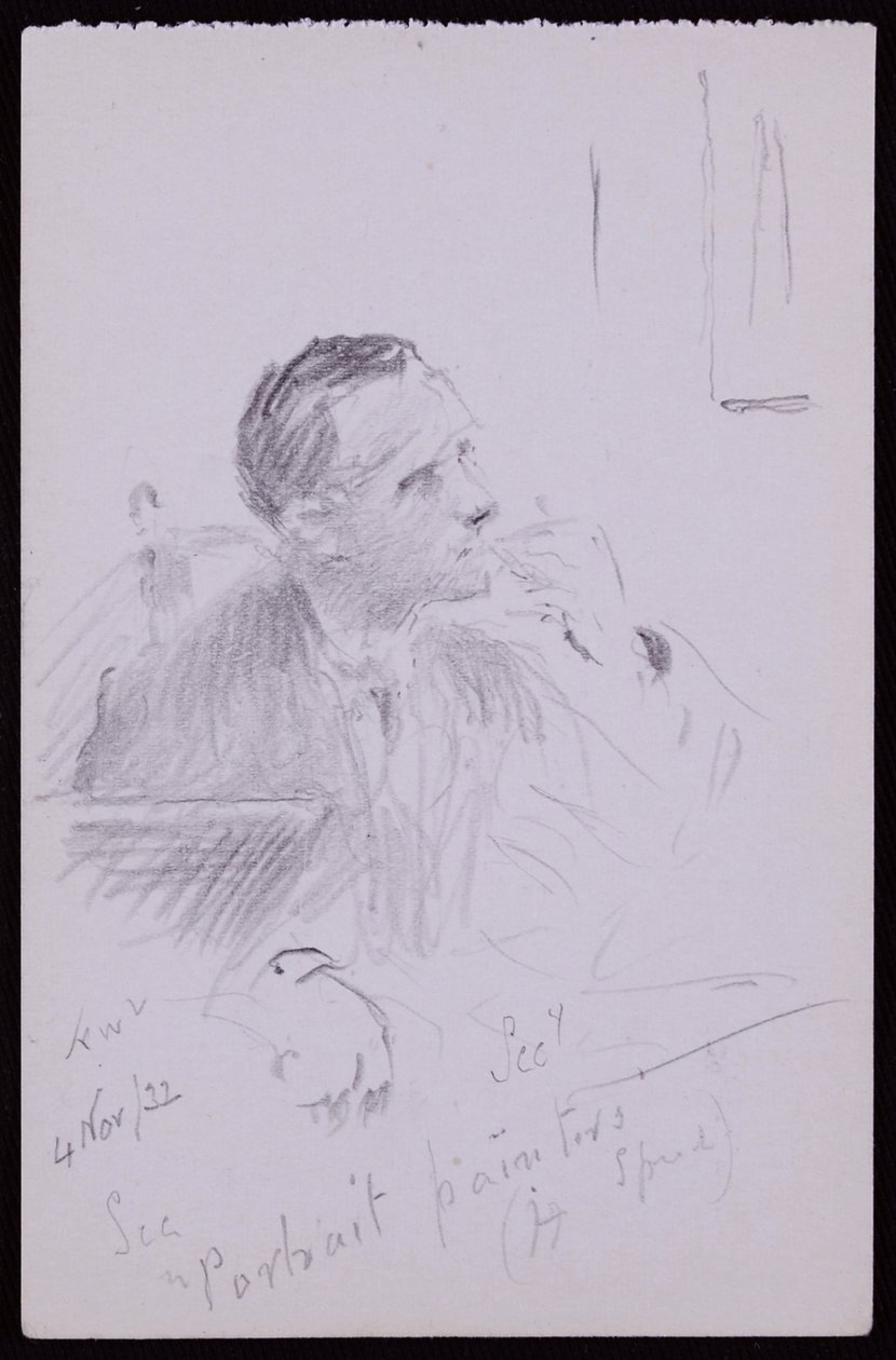 Retrato de Harold Speed de Francis Wilfred Lawson