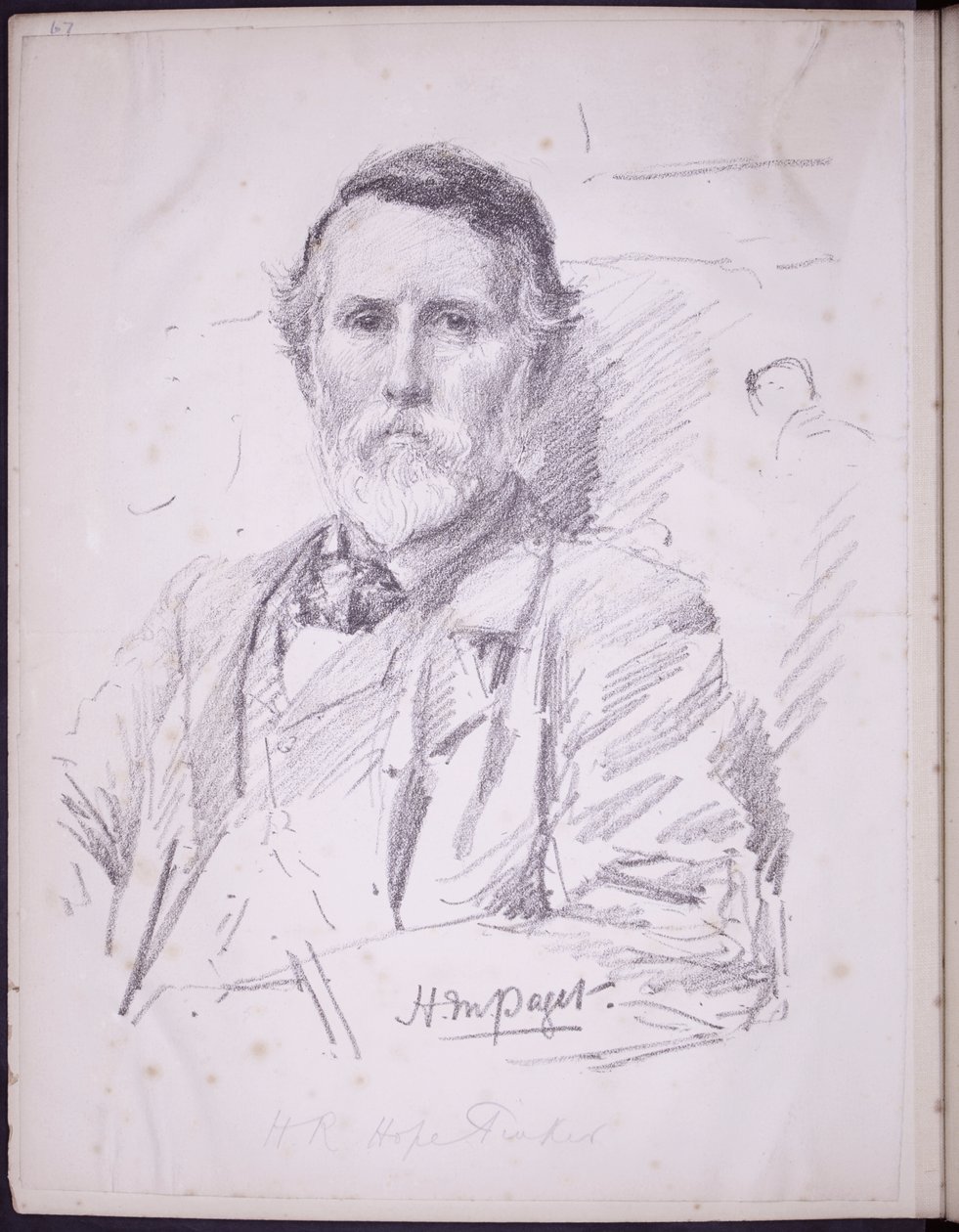 Retrato de Hope-Pinker HR, c.1900 de Francis Wilfred Lawson