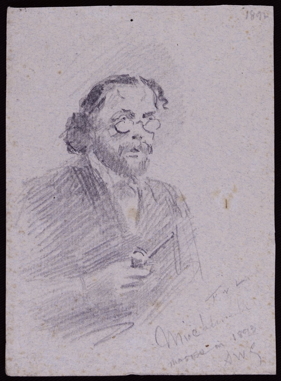 Retrato de JT Micklethwaite de Francis Wilfred Lawson