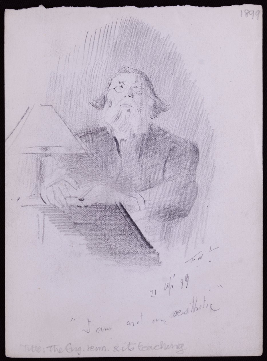 Retrato de North de Francis Wilfred Lawson