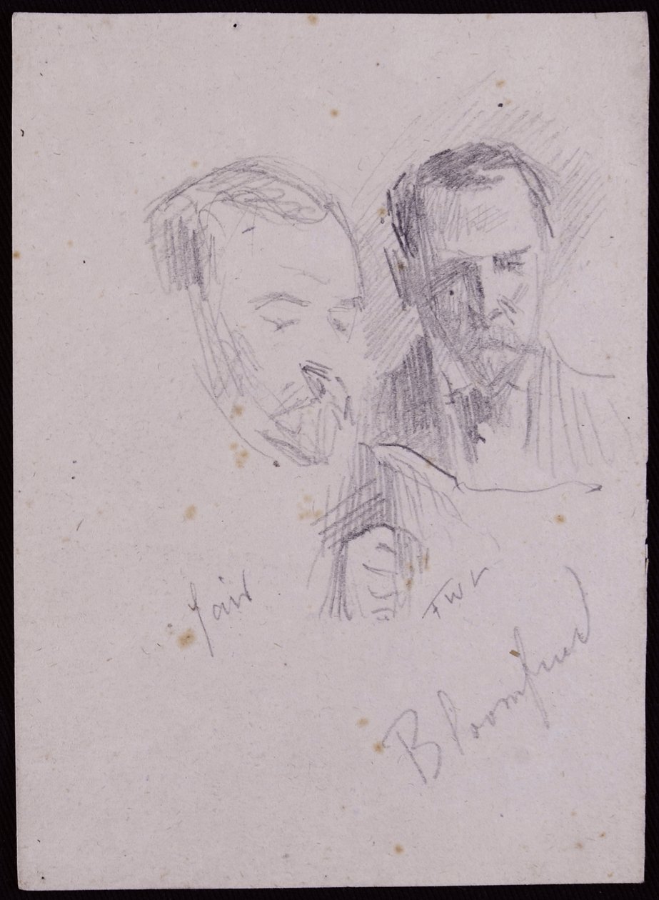 Retrato de Reginald Blomfield, c.1894 de Francis Wilfred Lawson
