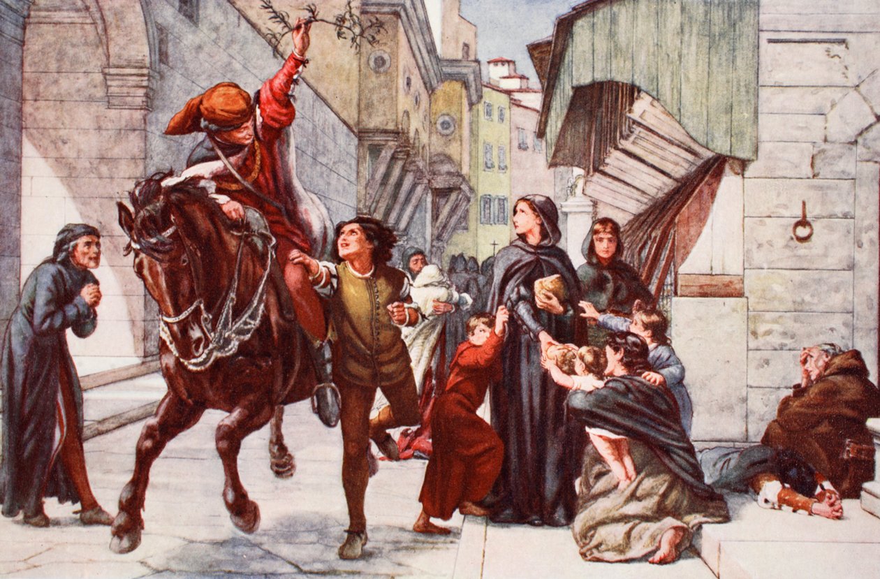 Alivio en Florencia tras el ataque de la Liga de Francis William Topham