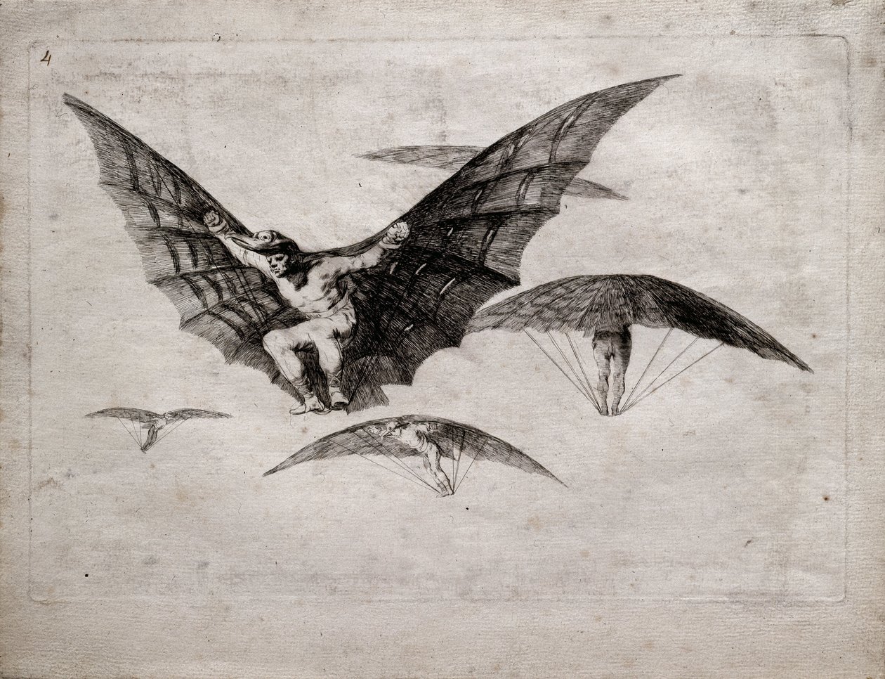 Modo de volar de Francisco de Goya
