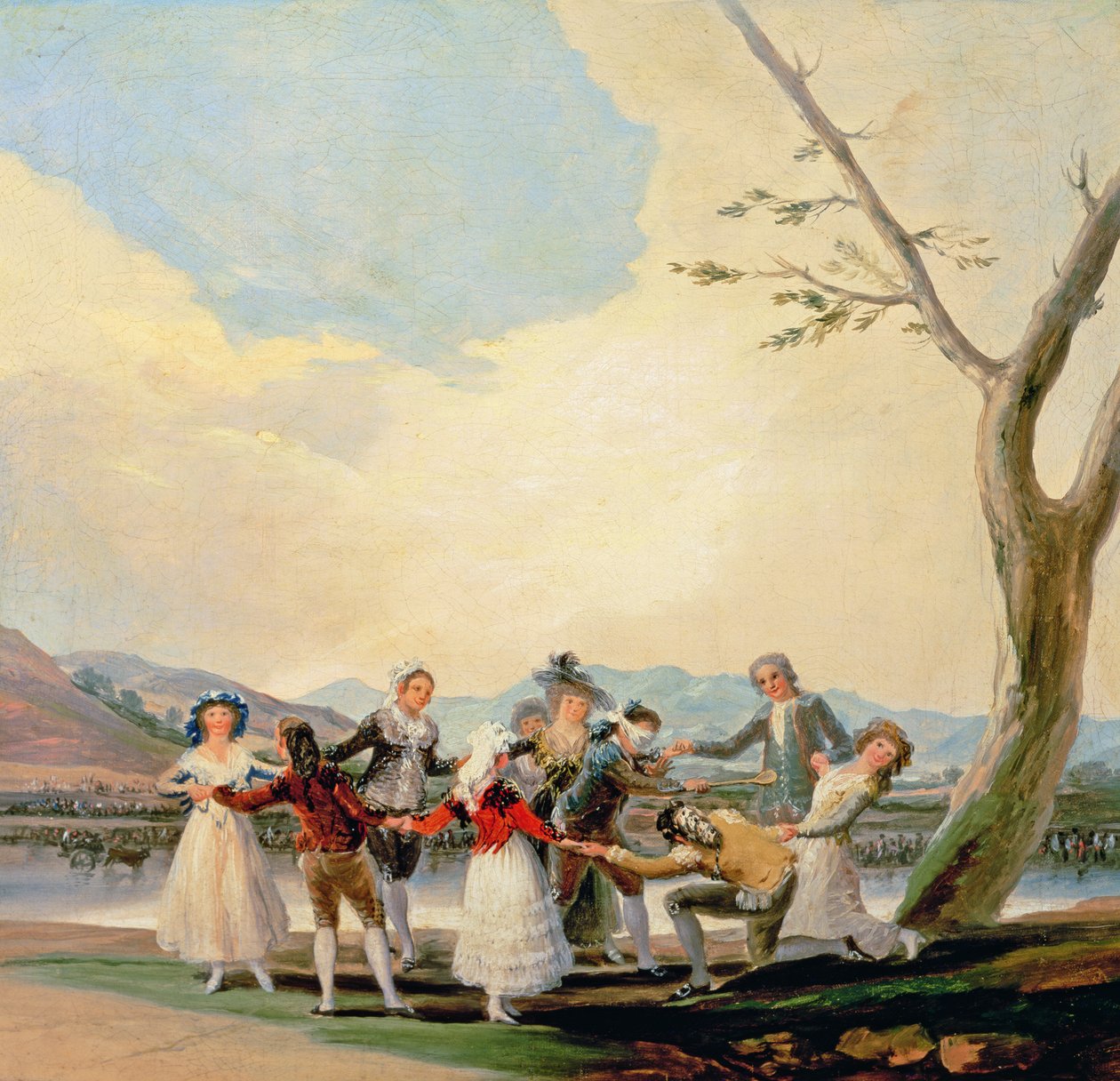 La gallina ciega de Francisco de Goya
