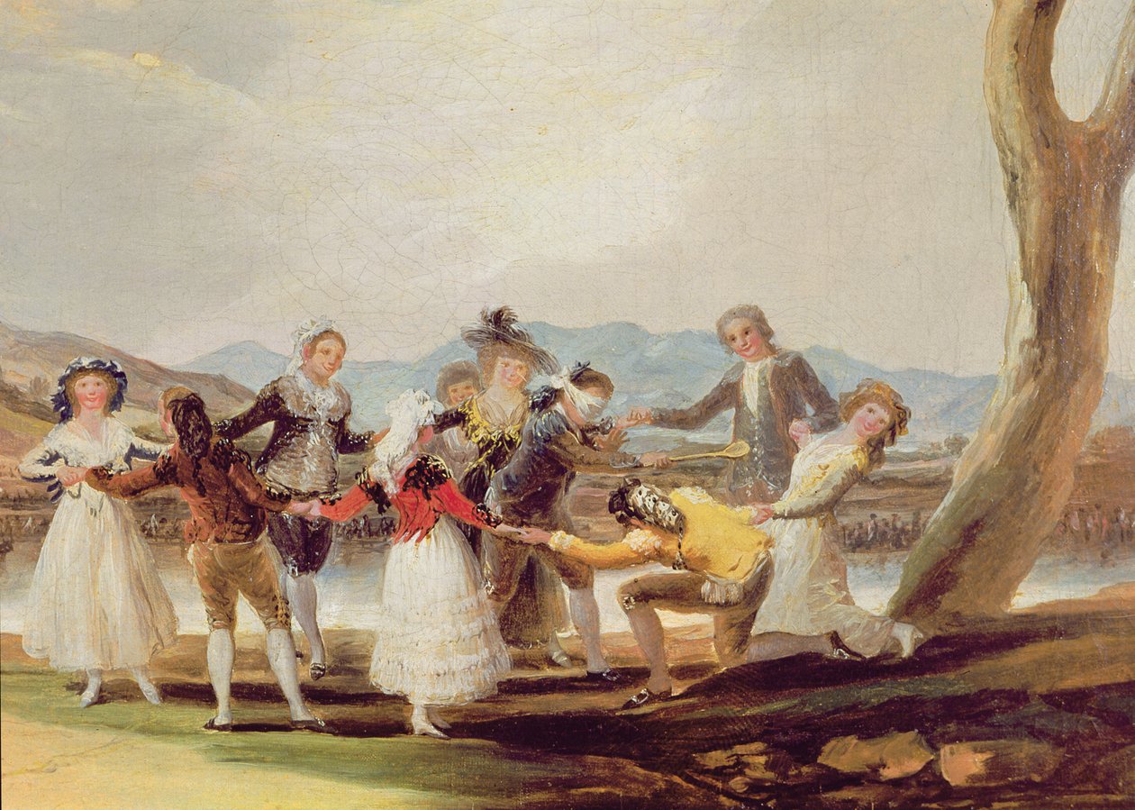 La gallina ciega de Francisco de Goya