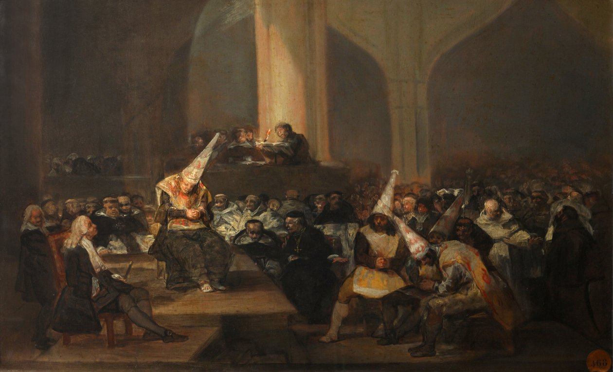 Corte de la Inquisición de Francisco de Goya