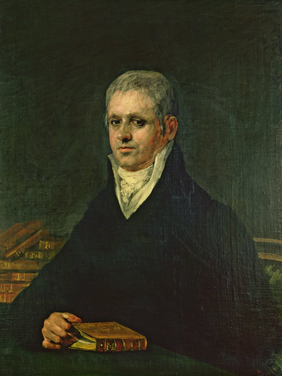 Retrato de Don José Munárriz, 1815 de Francisco de Goya