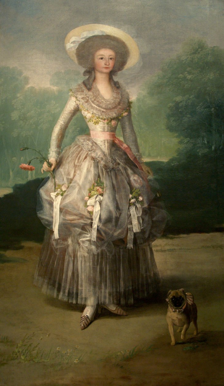 Retrato de María Ana de Pontejos y Sandoval de Francisco de Goya