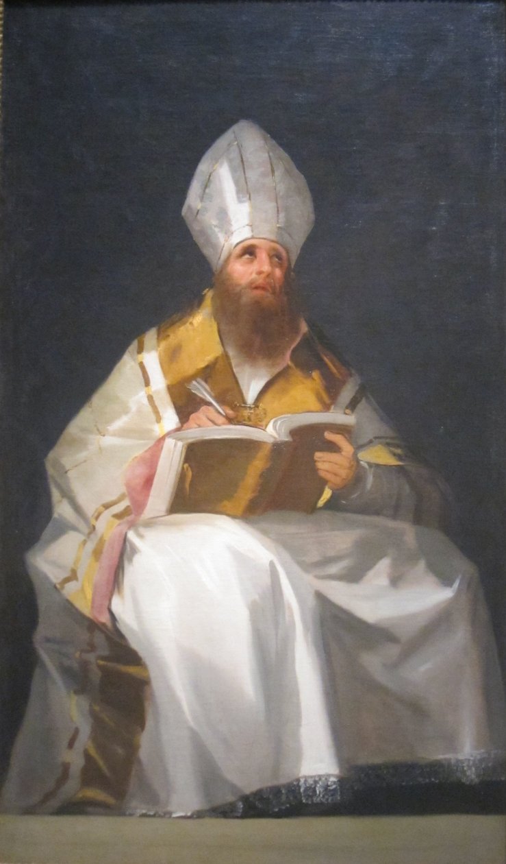 San Ambrosio de Francisco de Goya