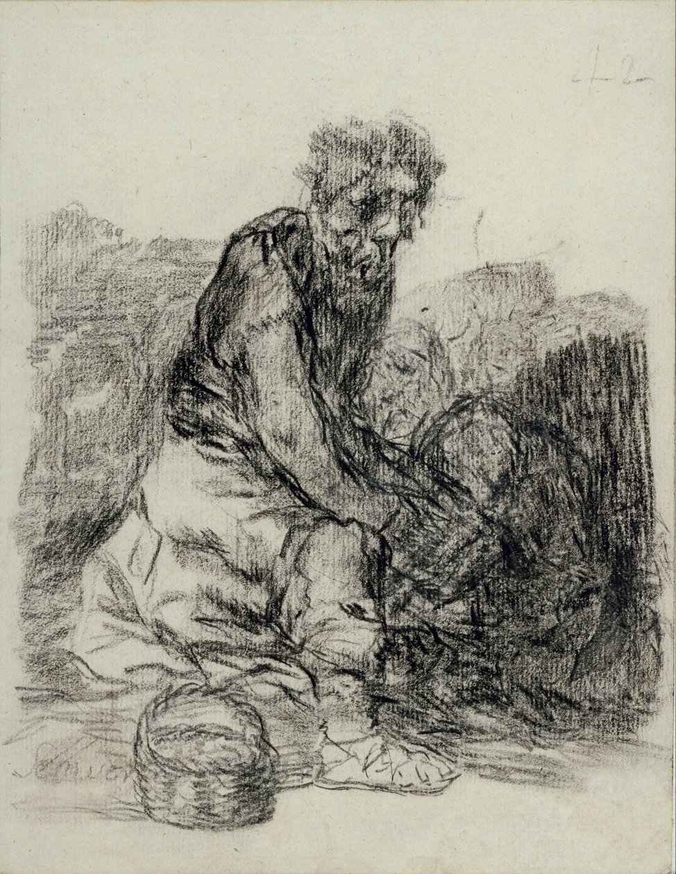 Se mueren de Francisco de Goya