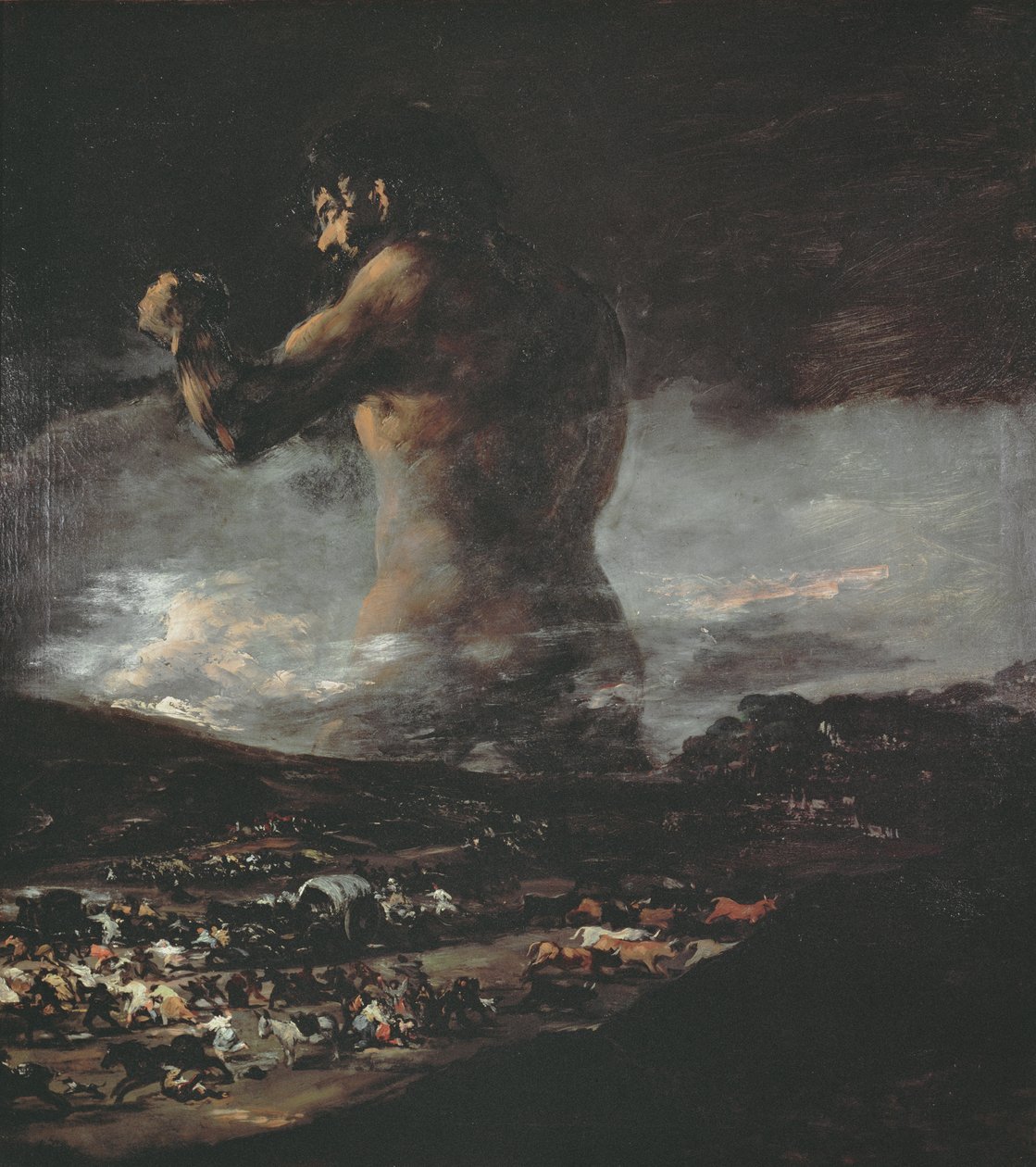 El Coloso, c.1808 de Francisco de Goya