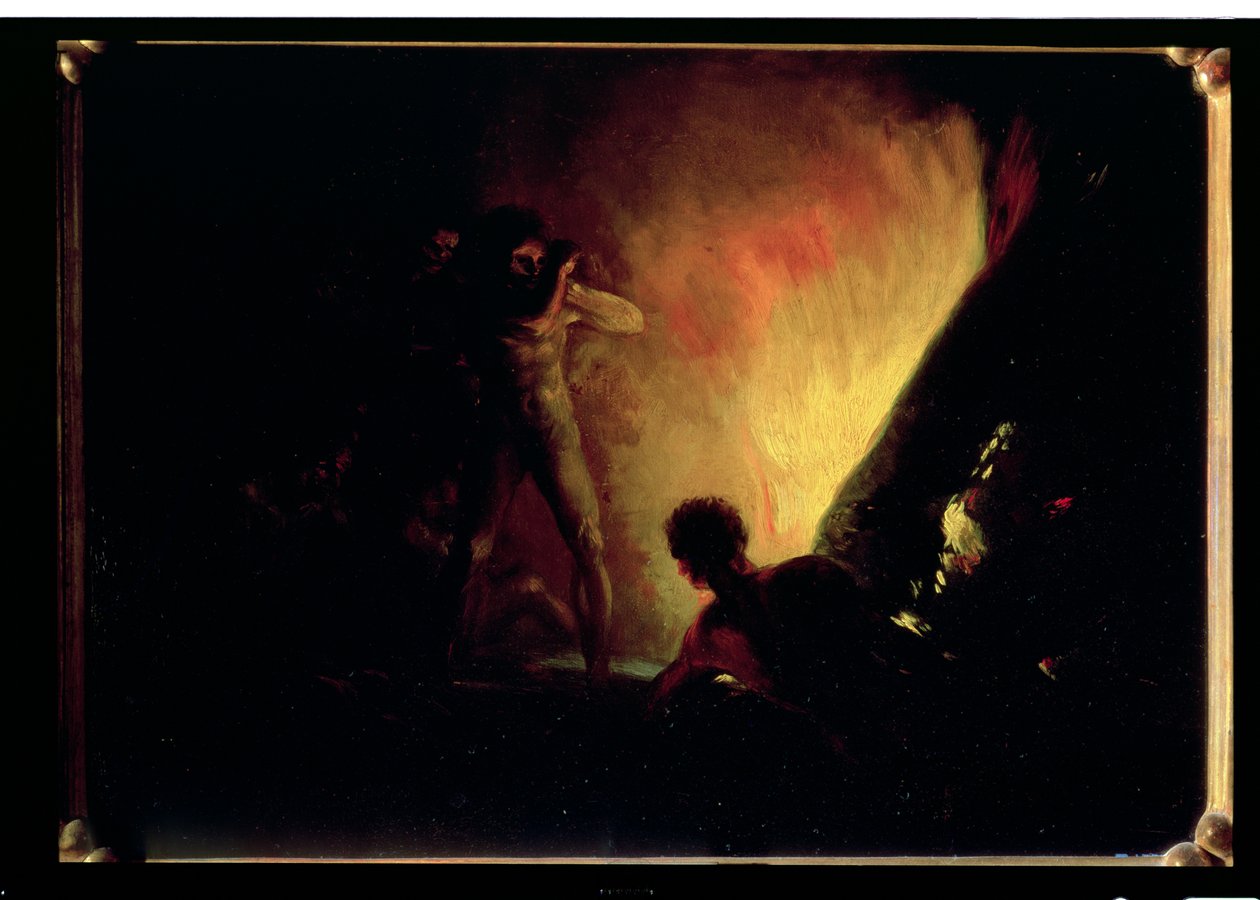La Pira, c.1800-05 de Francisco de Goya