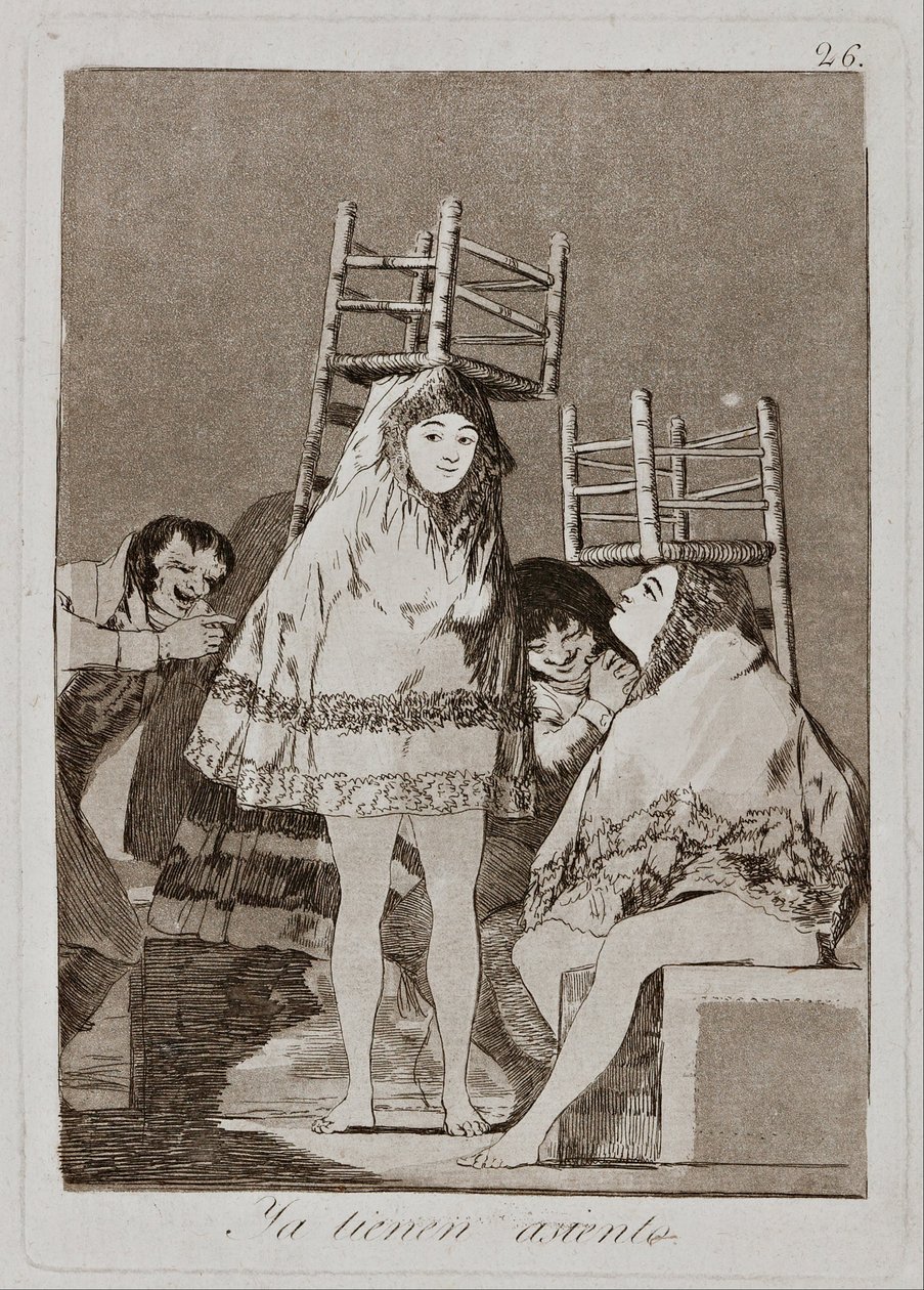 Ya tienen asiento de Francisco de Goya